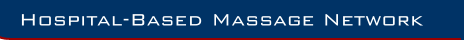 Hospital-Based Massage Network wordmark